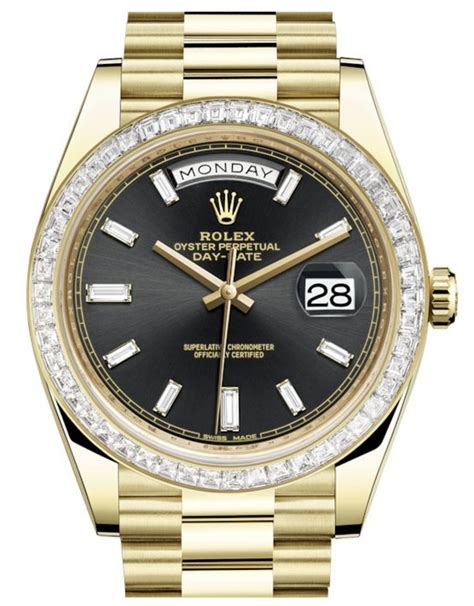 rolex day date black face replica|rolex day date watch price.